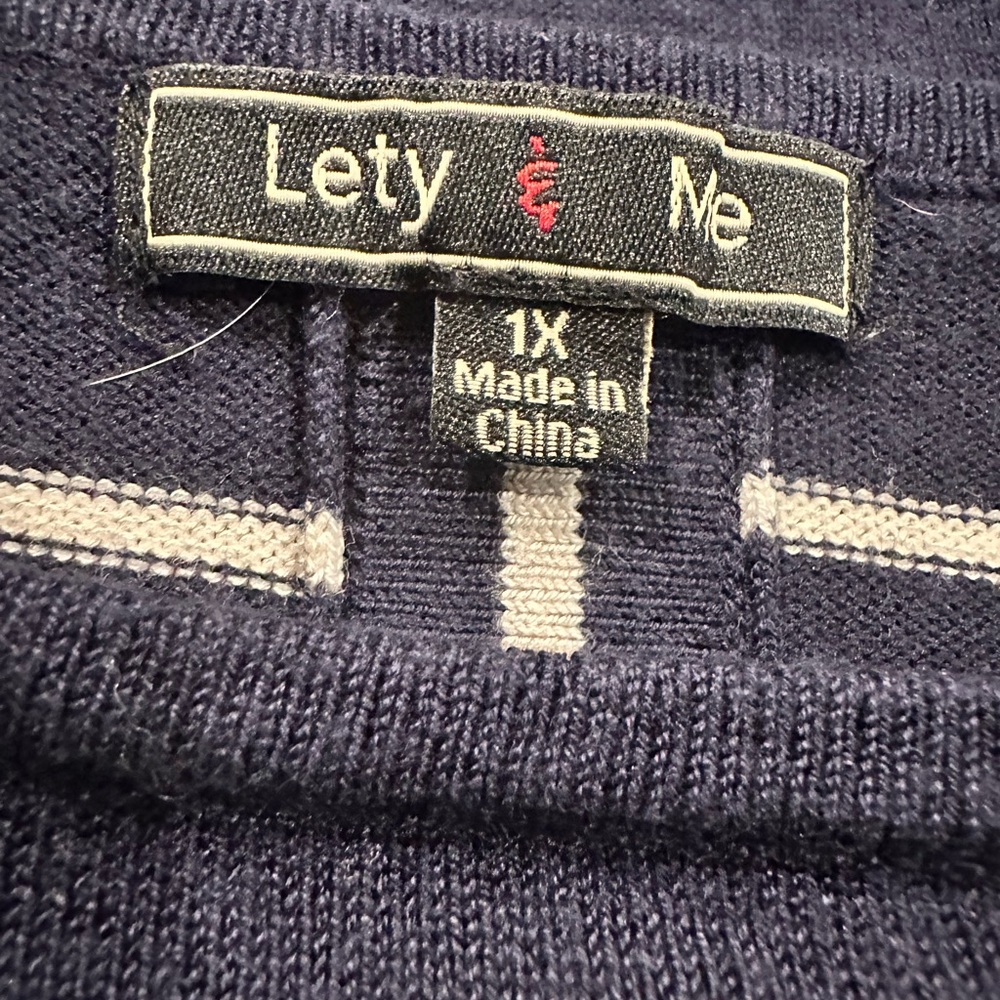 Lety & Me Split Back Button Detail Sweater - image 7